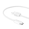 KAKU USB - Micro USB kábel 2.4A 1m fehér (KSC-285) thumbnail
