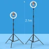 Ksc LED körfény és tripod, ringlight fekete (KSC-345) thumbnail