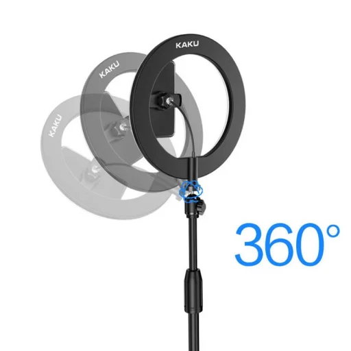 Ksc LED körfény és tripod, ringlight fekete (KSC-345) - 2