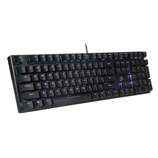 Dareu EK810 Rainbow mechanikus Gamer billentyűzet RGB világítással, angol (barna switch) - 3