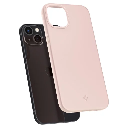iPhone 13 Mini Spigen Thin Fit ultravékony tok rózsaszín (ACS03679) - 8