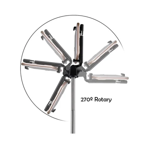 Selfie K07 bot és tripod bluetooth távirányítóval fekete - 6