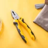 Deli Tools EDL2008 kombinált fogó 20cm (sárga) - 4