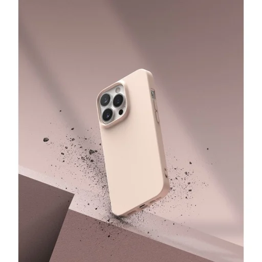 iPhone 13 Pro Ringke Air S Ultravékony TPU gél tok rózsaszín (AS549E67) - 3