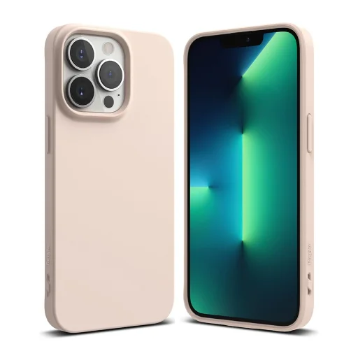 iPhone 13 Pro Ringke Air S Ultravékony TPU gél tok rózsaszín (AS549E67) - 1