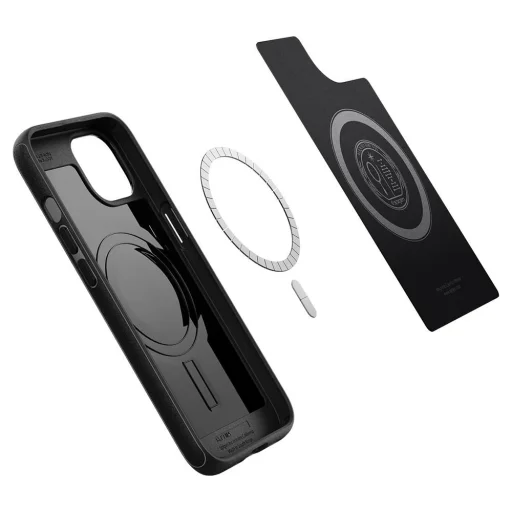 iPhone 13 Mini Spigen Mag Armor MagSafe tok matt fekete (ACS03680) - 3