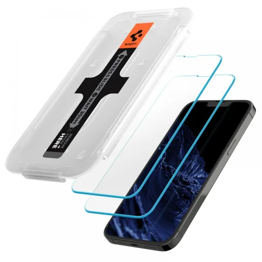 iPhone 13 Mini Spigen Glas.Tr 2x üvegfólia (AGL03396) - 9