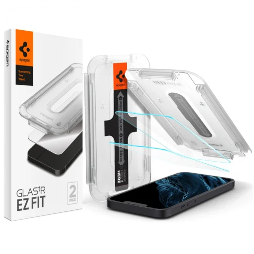 iPhone 13 Mini Spigen Glas.Tr 2x üvegfólia (AGL03396) - 1