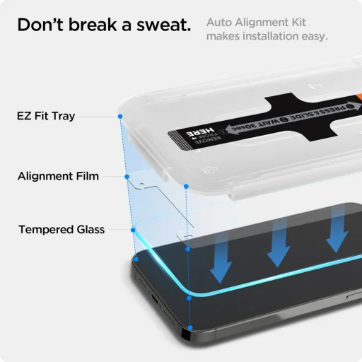 iPhone 13 Mini Spigen Glas.Tr 2x üvegfólia (AGL03396) - 5