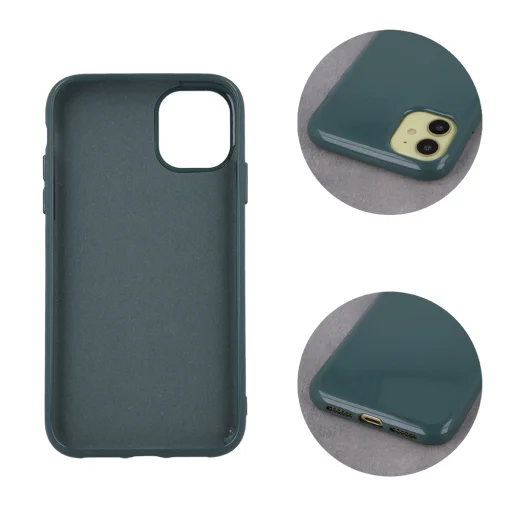 iPhone 13 Pro Max Jelly Case tok Forest Green - 3