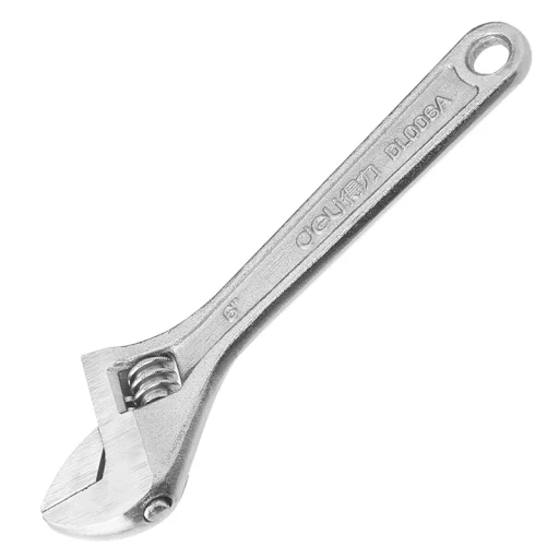 Deli Tools EDL006A állítható fogó, csavarkulcs 15cm (ezüst) - 1