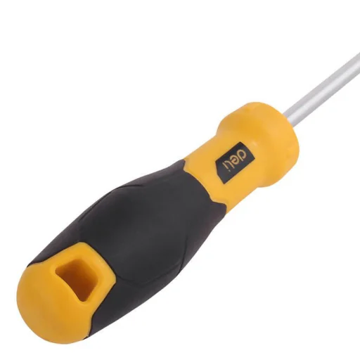 Deli Tools EDL6361501 laposfejű csavarhúzó 6x150mm (sárga) - 2