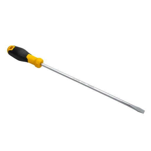 Deli Tools EDL6383001 laposfejű csavarhúzó 8x300mm (sárga) - 1
