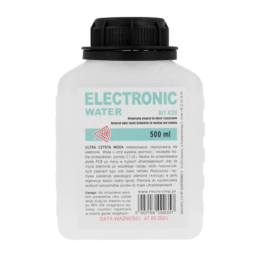 Elektronikai tisztító víz 500ml - 1