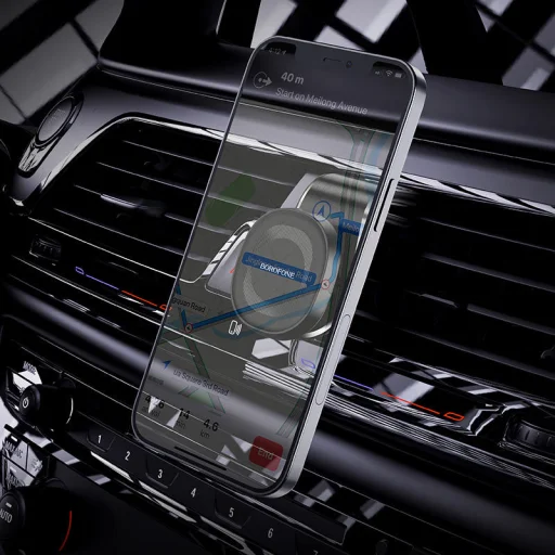 Borofone BH40 Mágneses autós telefontartó szellőzőre - 4