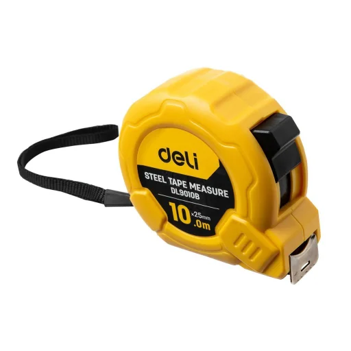 Deli Tools EDL9010B mérőszalag 10m/25mm - 1