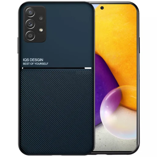 Magnetické puzdro Samsung Galaxy A72 Nexeri Biznes námornícka modrá - 1