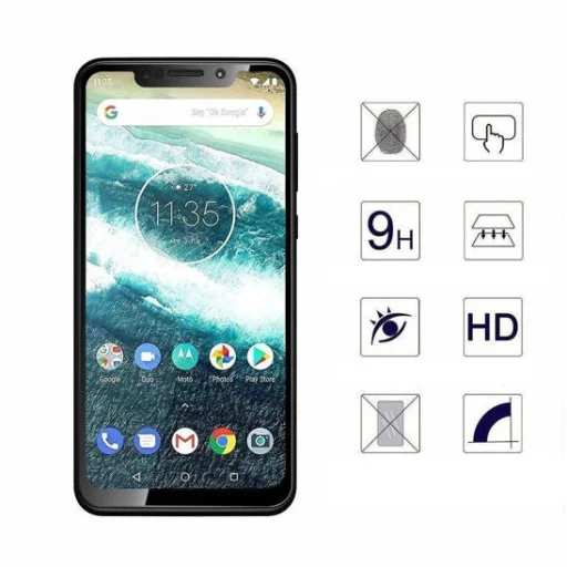 Realme 7I 5D Full Glue kijelzővédő üvegfólia fekete - 5