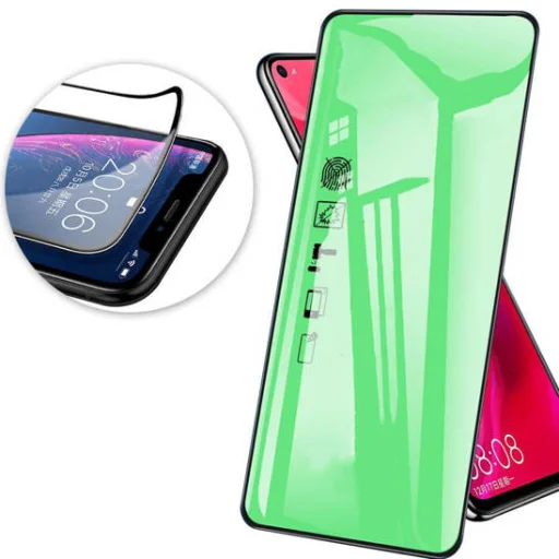 iPhone SE 2022 / SE 2020 / 7 / 8 Glass Ceramic Hybrid 9D üvegfólia kerámiával fehér - 9