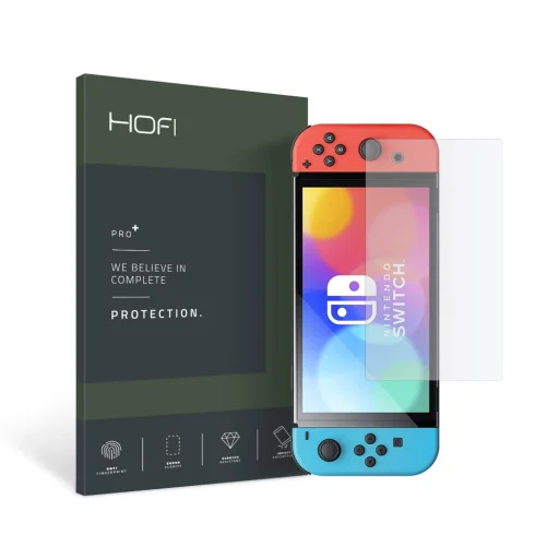 Nintendo Switch Oled Hofi Glass Pro+ Hybrid temperált üvegfólia - 2