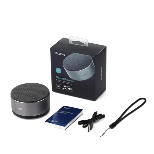 ROCK S10 Bluetooth hangszóró antracit szürke - 4