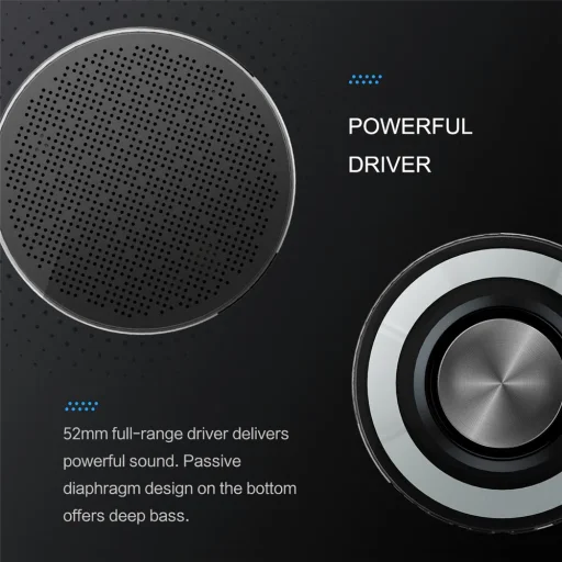 ROCK S10 Bluetooth hangszóró antracit szürke - 6