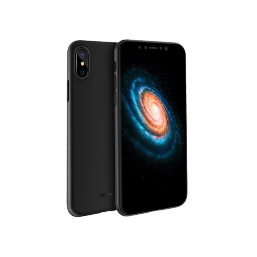 ROCK Naked shell series PP matt iPhone X tok fekete színben - 1