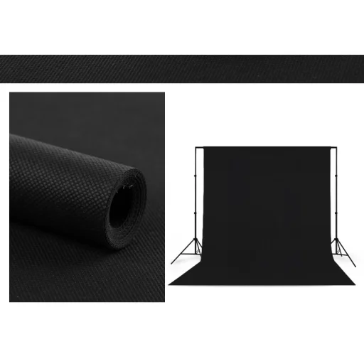 Softbox szett 2x7200lm, 1,6x5m hátterekkel, 2x2m állvánnyal - 6