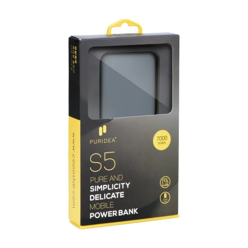 PURIDEA S3 Power Bank 15 000mAh szürke - 1