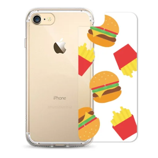 Ringke DECO Design Sheet for Ringke Fusion tok iPhone 7 / 8 Hamburger - 1