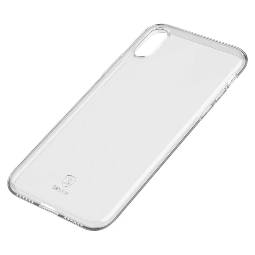 Baseus Simple Series teljesen áttetsző gél TPU iPhone X/XS tok - 2