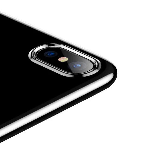 Baseus Simple Series teljesen áttetsző gél TPU iPhone X/XS tok - 6