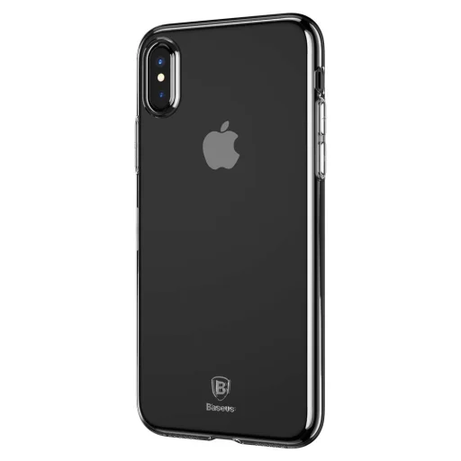 Baseus Simple Series teljesen áttetsző gél TPU iPhone X/XS tok - 1