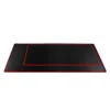 Gamer egérpad fekete színben, piros varrással nagy méretben (900x400x3mm) thumbnail
