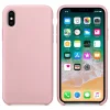Szilikon tok iPhone X/XS pink színben thumbnail