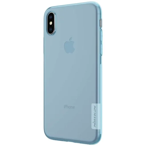 Nillkin Nature TPU tok Ultravékony borítással iPhone X kék - 2