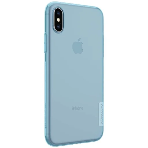 Nillkin Nature TPU tok Ultravékony borítással iPhone X kék - 4