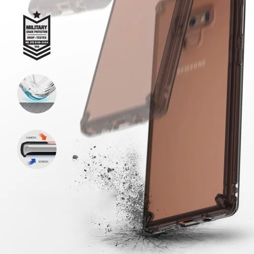 Ringke Fusion PC tok TPU kerettel Samsung Note 9 N960 áttetsző kivitelben - 6