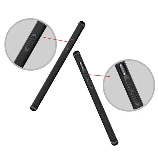 Tartós tok edzett üveg hátlappal iPhone 7/8 fekete - 10