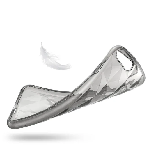 Ringke Air ultravékony tok iPhone 7/8 3D flitteres prizma mintázattal rose gold - 5