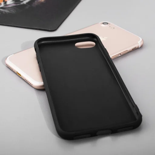 Soft Matt TPU tok Xiaomi Redmi Note 8 fekete - 3