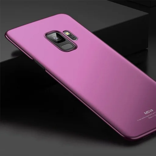 MSVII Simple ultra vékony PC tok Samsung S9 G960 lila színben - 14