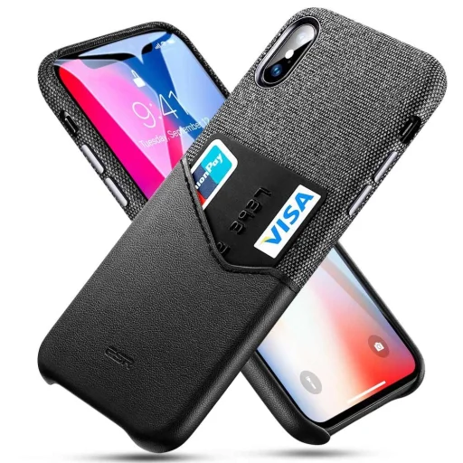 ESR Metro iPhone X/XS tok fekete színben - 6