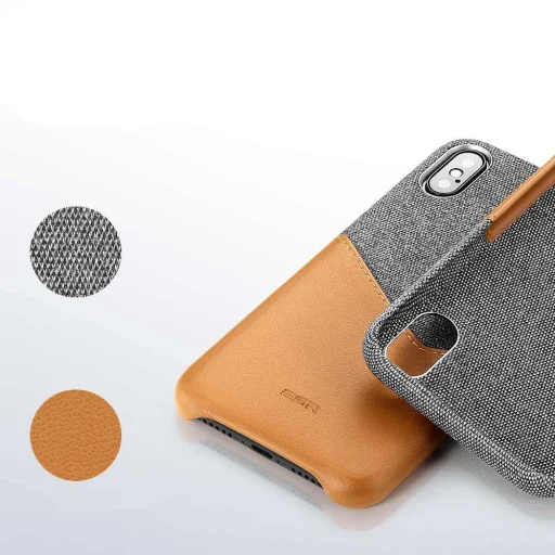 iPhone XS MAX ESR Metro tok barna színben - 5