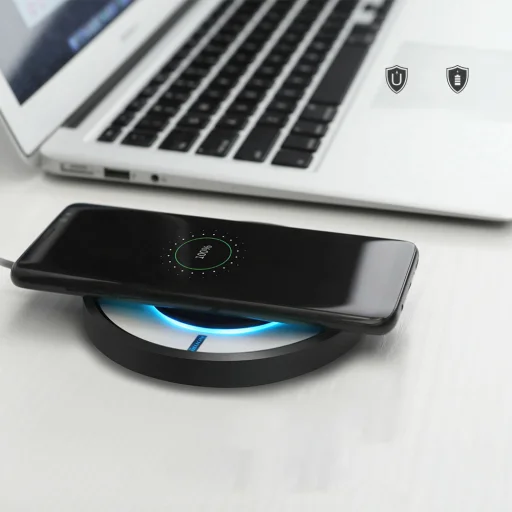 Nillkin Magic Disk 4 Vezeték nélküli töltő fekete - 8