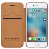 Nillkin Qin eredeti bőr borítású fliptok iPhone 7/8 barna thumbnail
