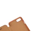 Nillkin Qin eredeti bőr borítású fliptok iPhone 7/8 barna thumbnail