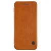 Nillkin Qin eredeti bőr borítású fliptok iPhone 7/8 barna thumbnail