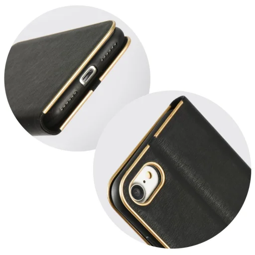 iPhone XS MAX Luna Book fliptok fekete színben - 3