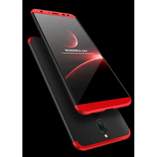 360 Több részes tok Huawei Mate 10 Lite fekete/ezüst - 4